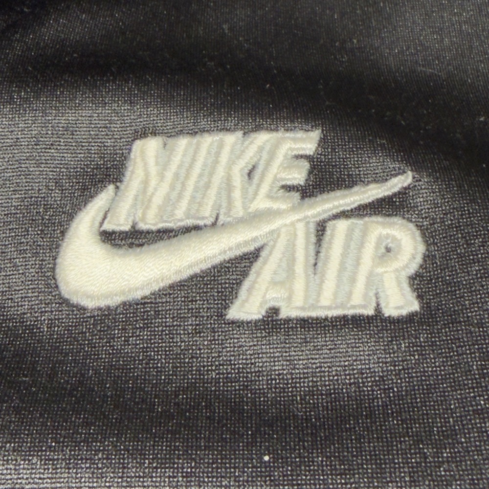 Vintage Y2K Nike Air Track Jacket Basketball Full Zip Black 2000's Men's XLT‎ - Picture 2 of 14